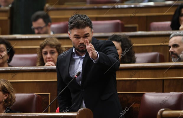 Pleno Congreso de los Diputados. Sesión de control al Gobierno
