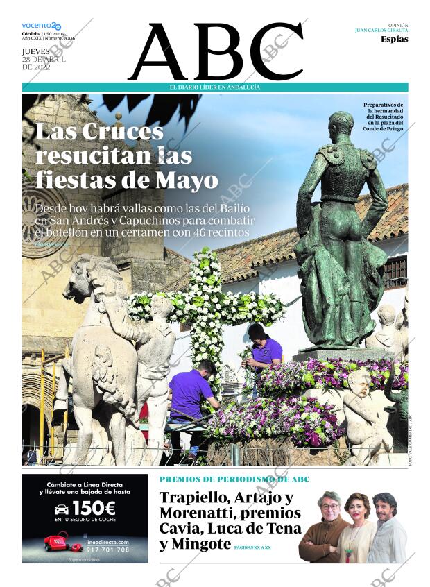 ABC CORDOBA 28-04-2022 página 1