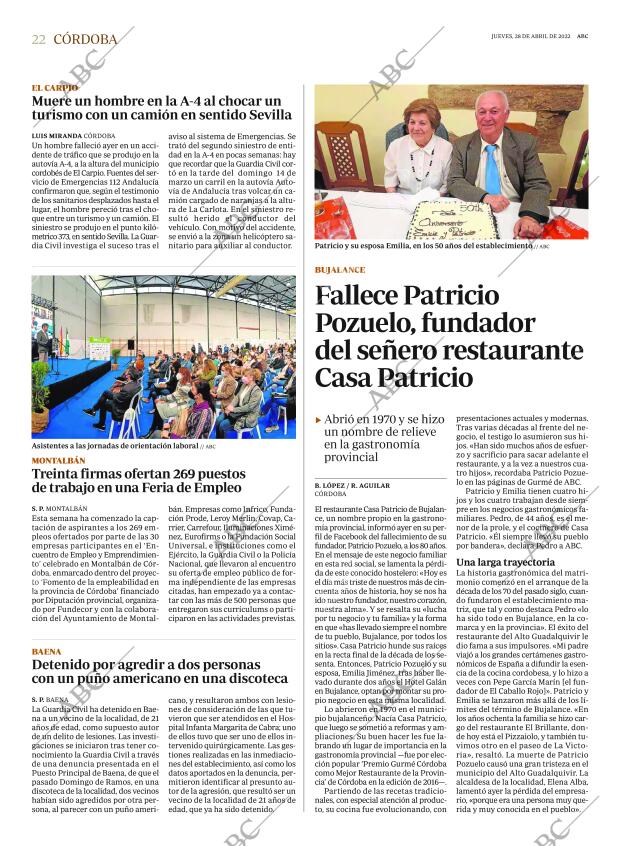 ABC CORDOBA 28-04-2022 página 22