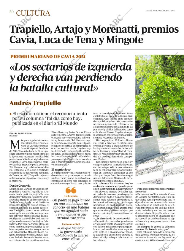 ABC CORDOBA 28-04-2022 página 50