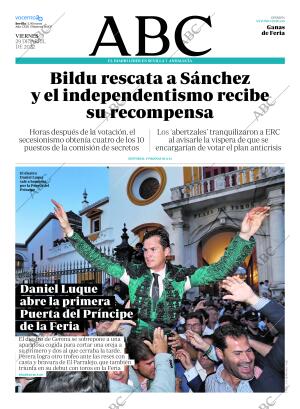 ABC SEVILLA 29-04-2022 página 1