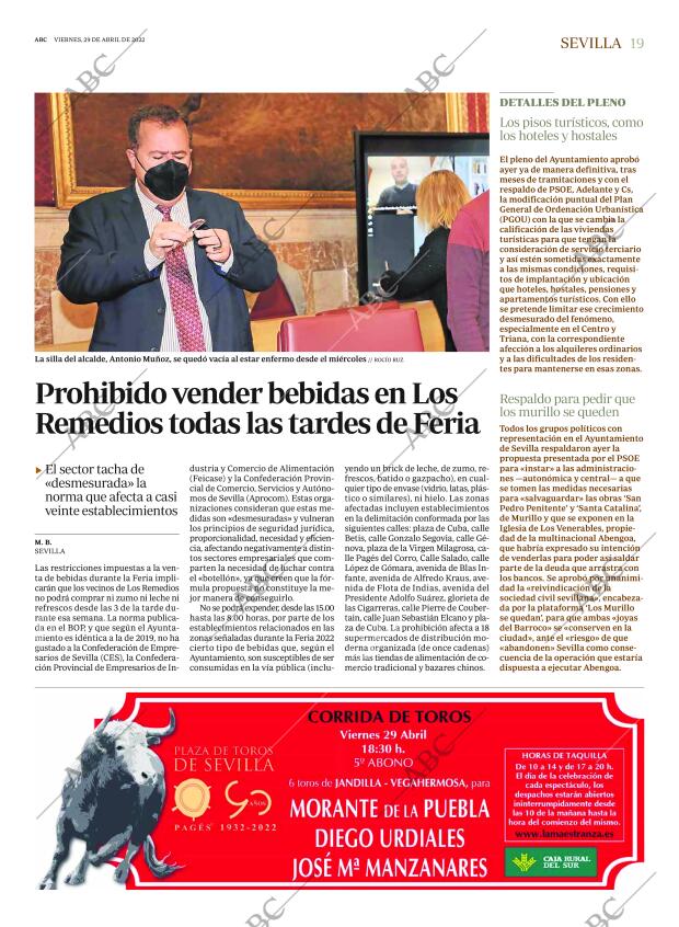 ABC SEVILLA 29-04-2022 página 19