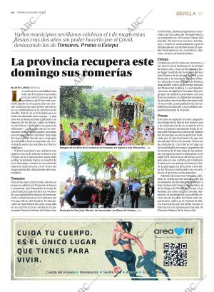 ABC SEVILLA 29-04-2022 página 27
