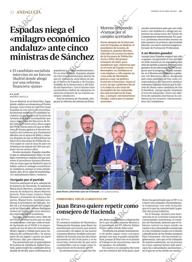ABC SEVILLA 29-04-2022 página 32