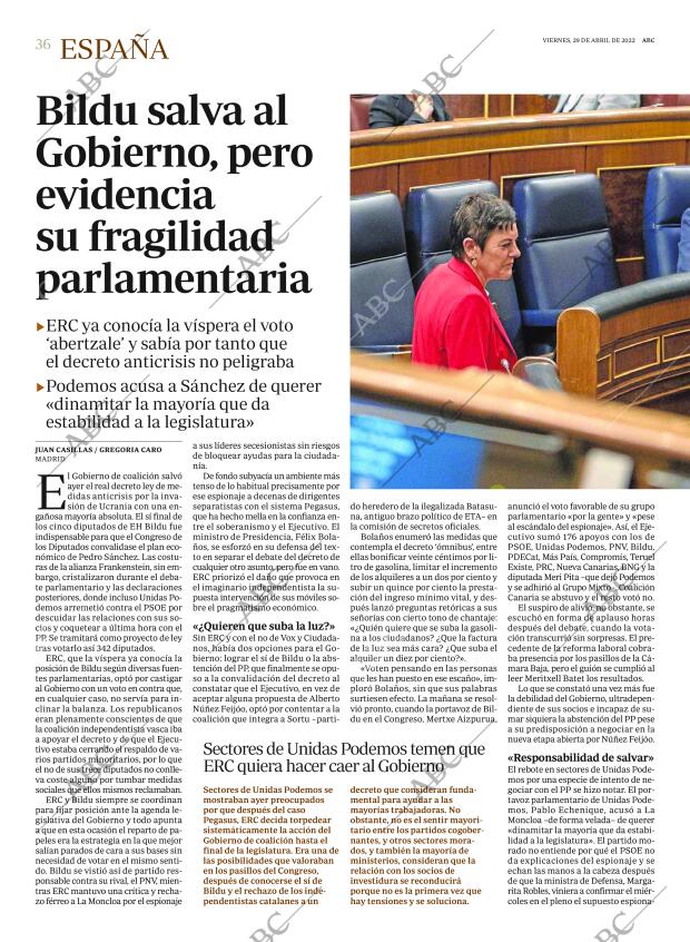 ABC SEVILLA 29-04-2022 página 36