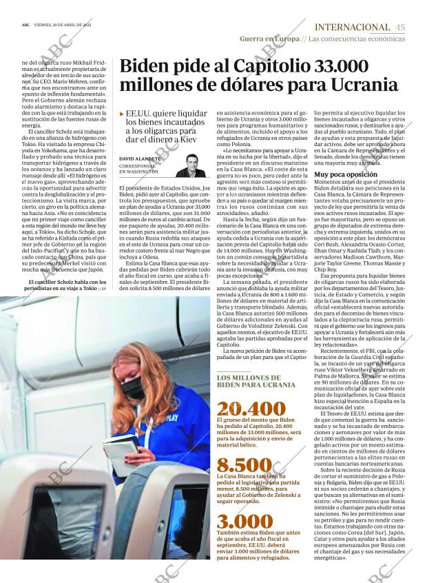 ABC SEVILLA 29-04-2022 página 45