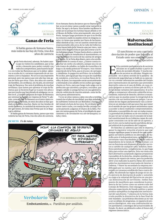 ABC SEVILLA 29-04-2022 página 5