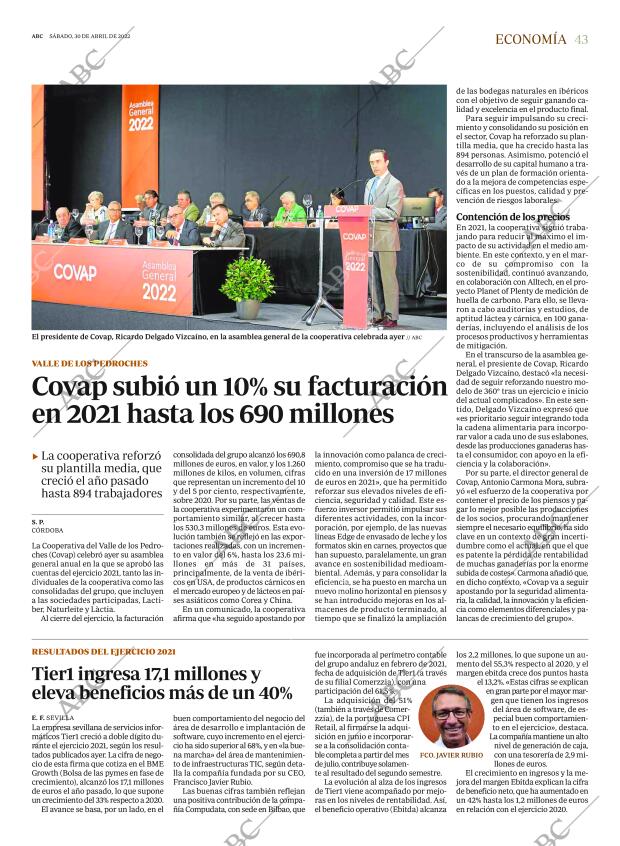 ABC SEVILLA 30-04-2022 página 43