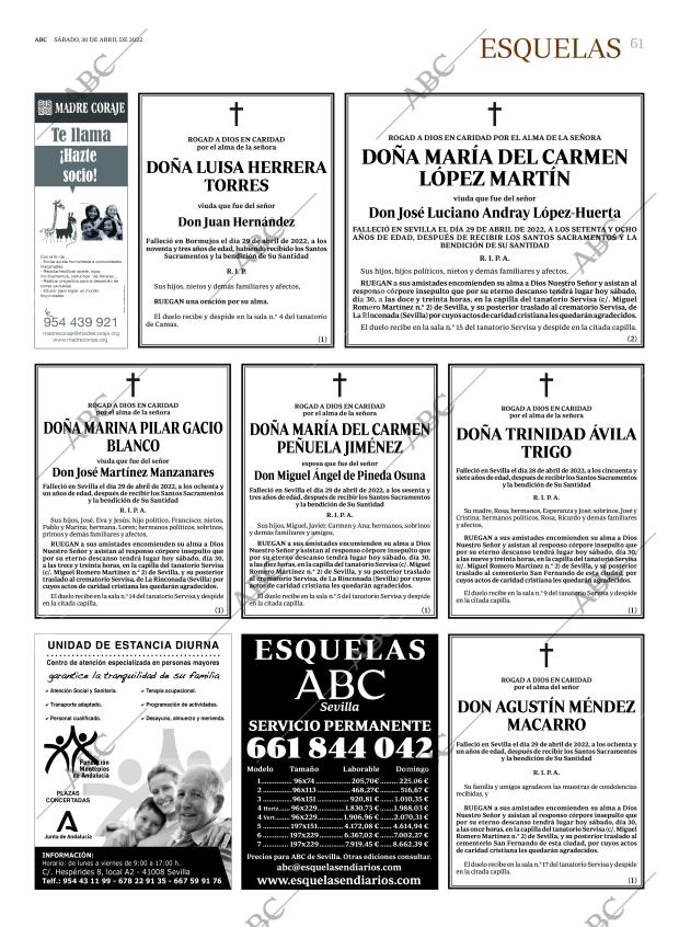 ABC SEVILLA 30-04-2022 página 61