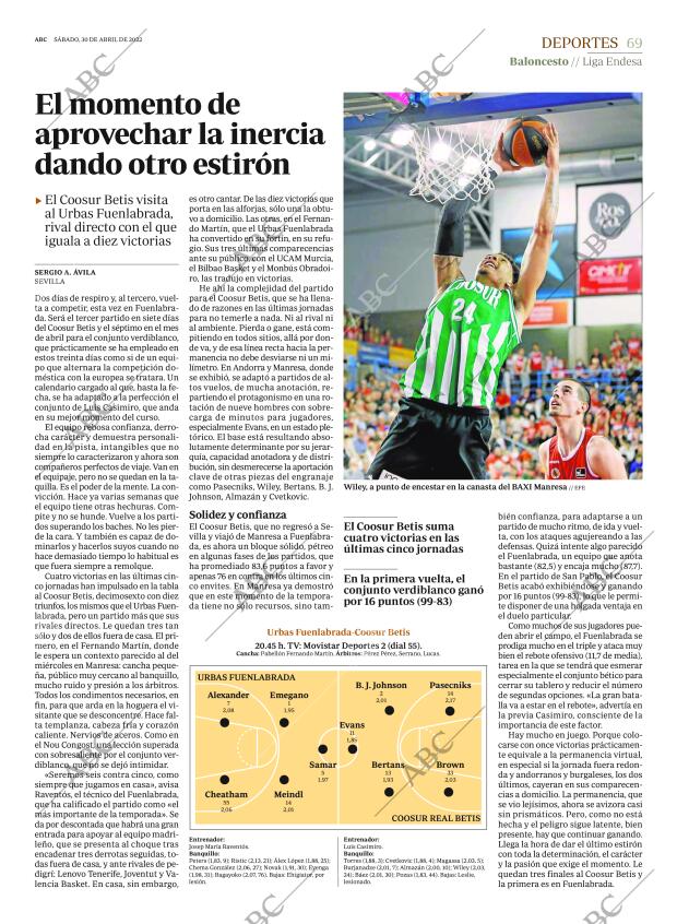 ABC SEVILLA 30-04-2022 página 69