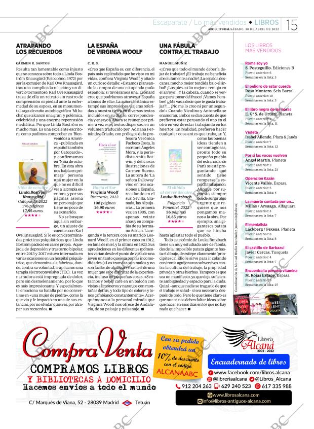 CULTURAL MADRID 30-04-2022 página 15