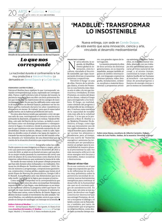 CULTURAL MADRID 30-04-2022 página 20