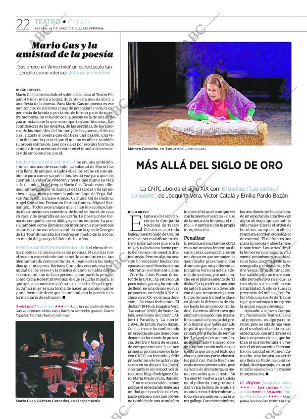 CULTURAL MADRID 30-04-2022 página 22