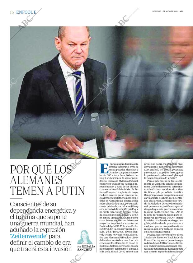 ABC MADRID 01-05-2022 página 16