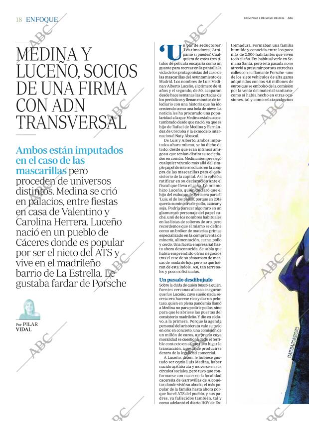 ABC MADRID 01-05-2022 página 18