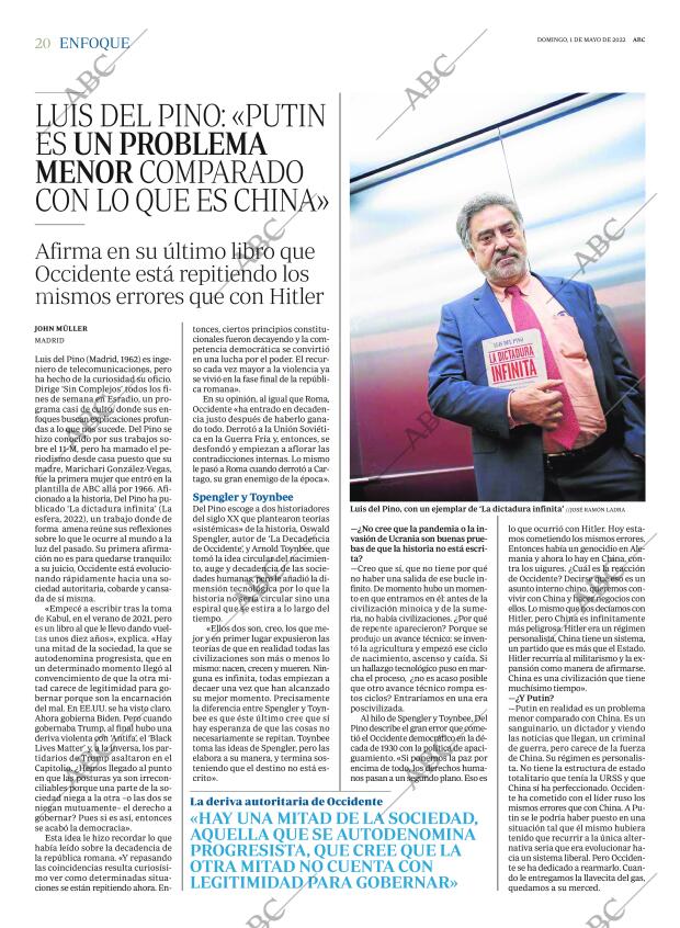 ABC MADRID 01-05-2022 página 20
