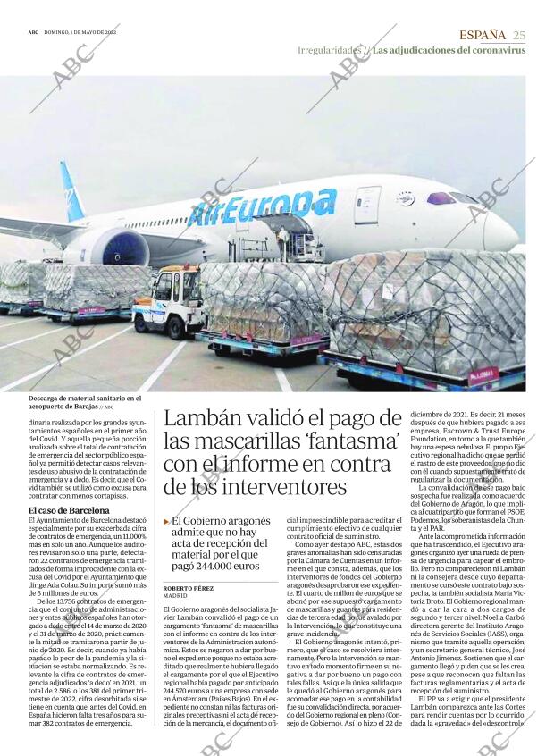 ABC MADRID 01-05-2022 página 25