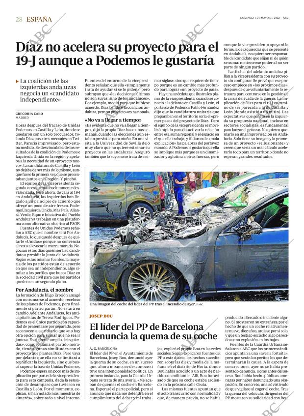 ABC MADRID 01-05-2022 página 28