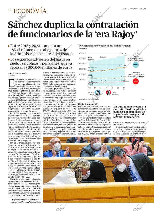 ABC MADRID 01-05-2022 página 42