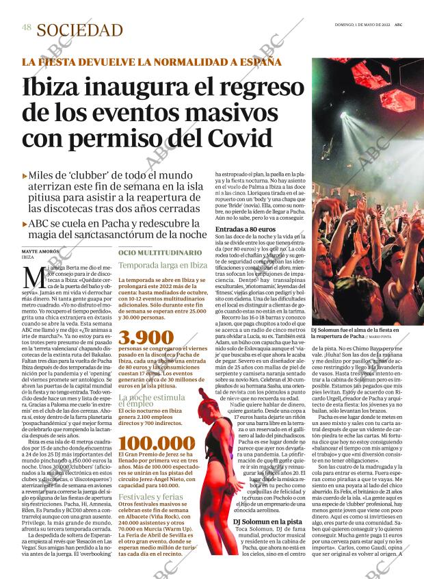 ABC MADRID 01-05-2022 página 48