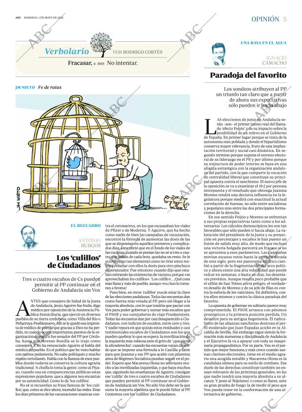 ABC MADRID 01-05-2022 página 5