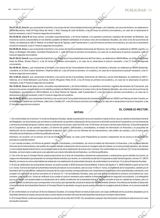 ABC MADRID 01-05-2022 página 55