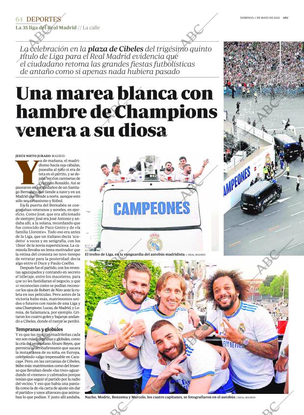 ABC MADRID 01-05-2022 página 64