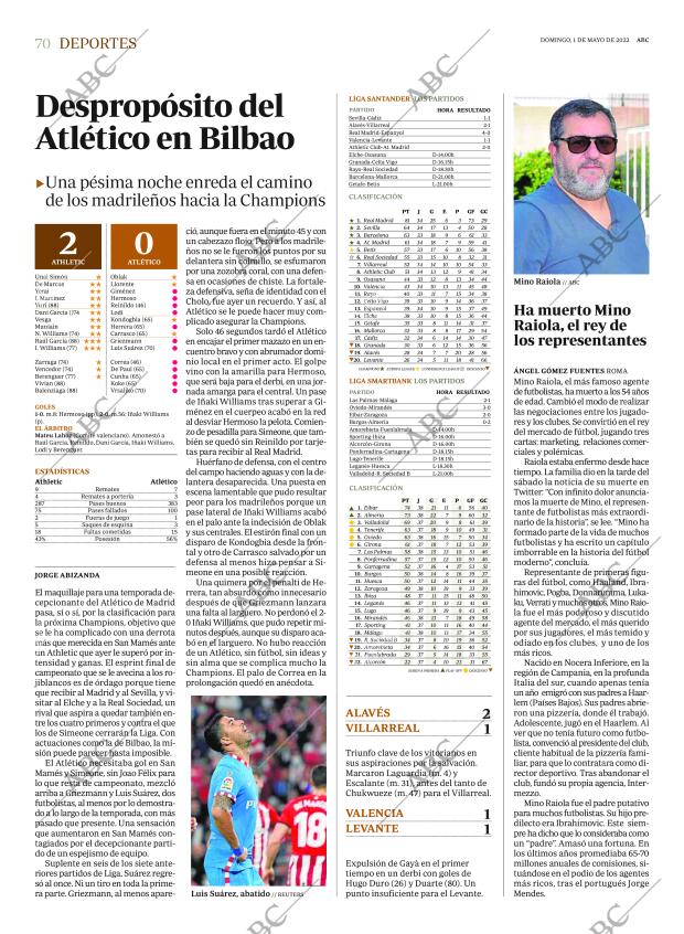 ABC MADRID 01-05-2022 página 70