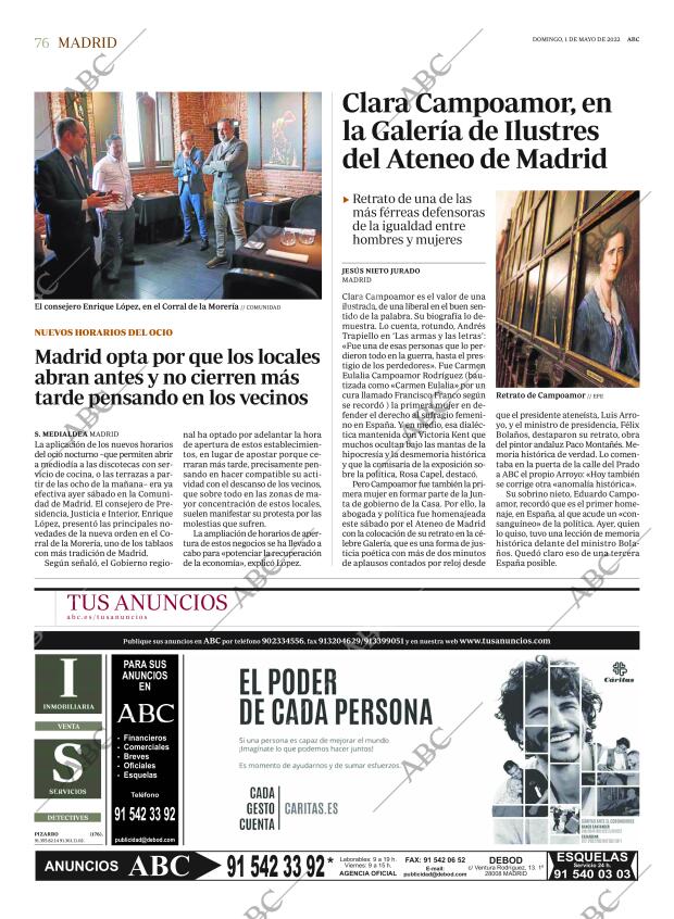 ABC MADRID 01-05-2022 página 76