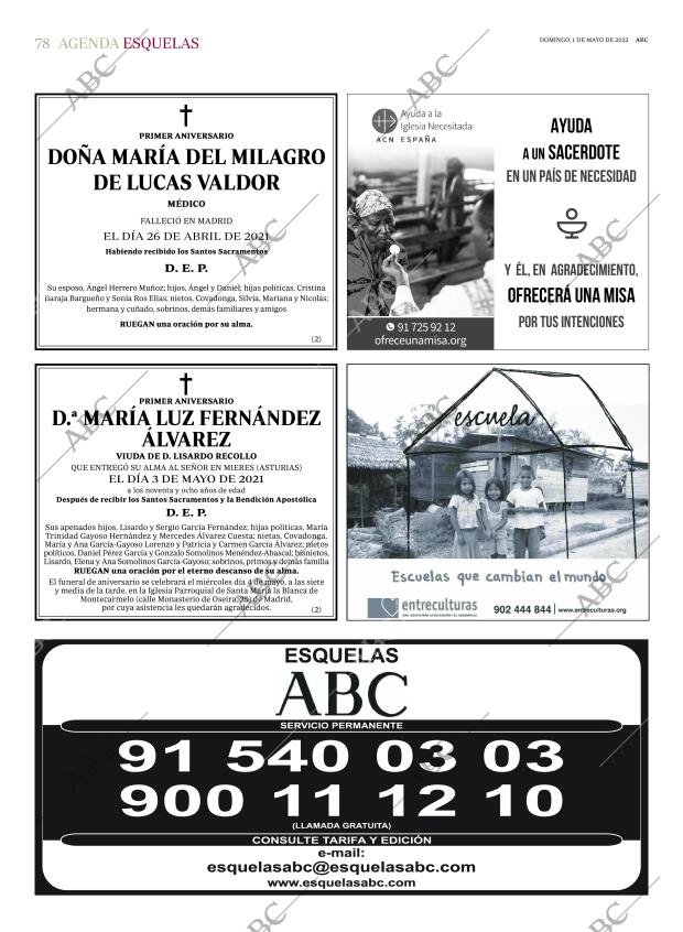 ABC MADRID 01-05-2022 página 78