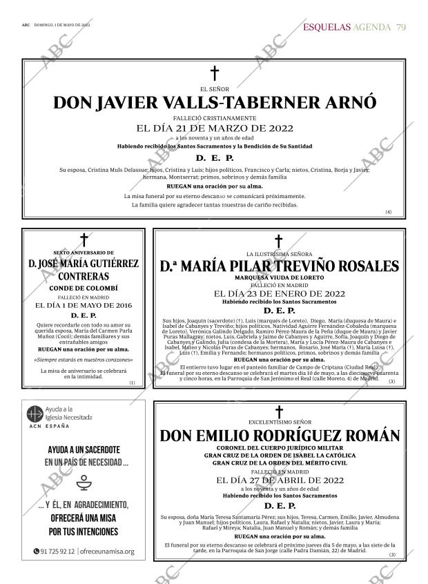 ABC MADRID 01-05-2022 página 79