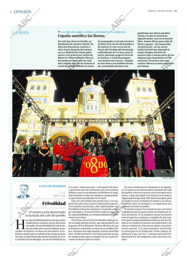 ABC MADRID 01-05-2022 página 8