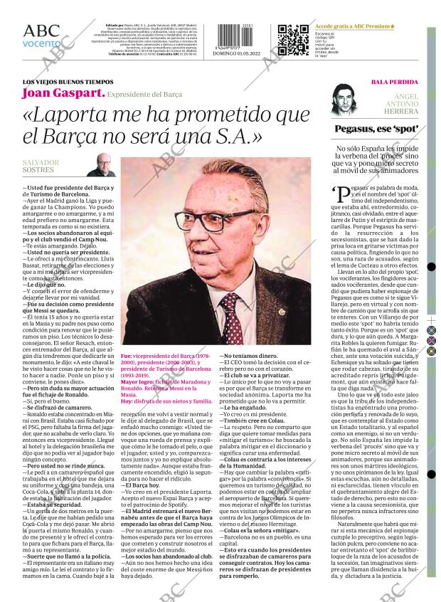 ABC MADRID 01-05-2022 página 86
