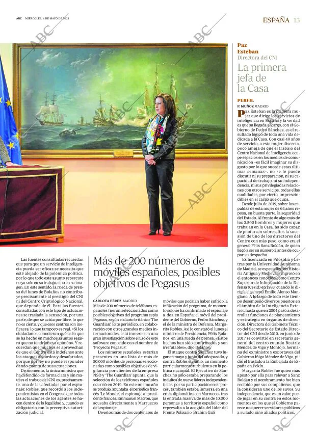 ABC MADRID 04-05-2022 página 13