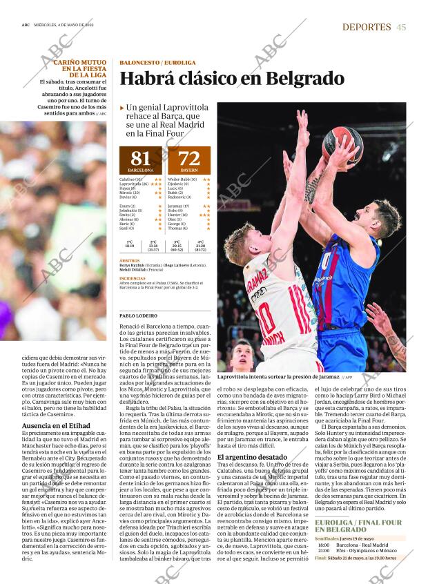 ABC MADRID 04-05-2022 página 45