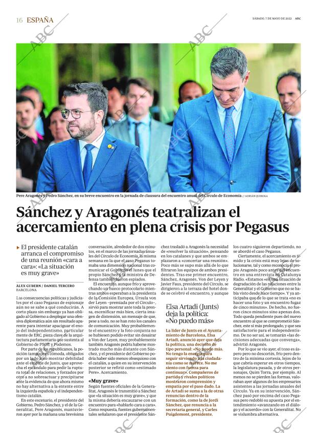 ABC MADRID 07-05-2022 página 16