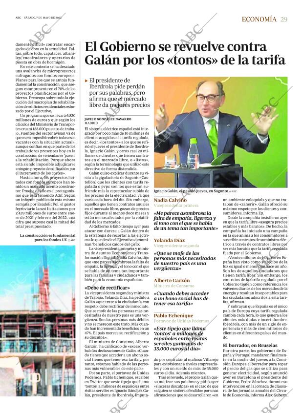 ABC MADRID 07-05-2022 página 29