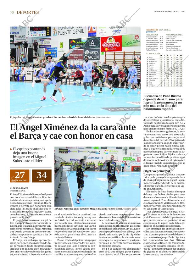 ABC CORDOBA 08-05-2022 página 78