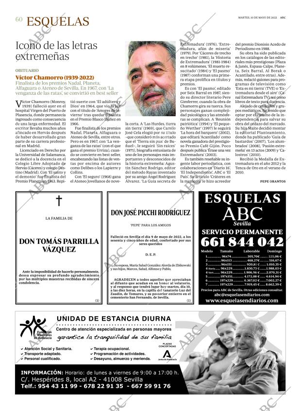 ABC SEVILLA 10-05-2022 página 60