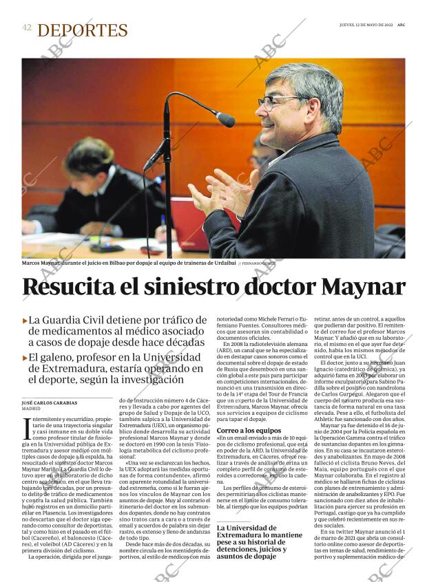 ABC MADRID 12-05-2022 página 42