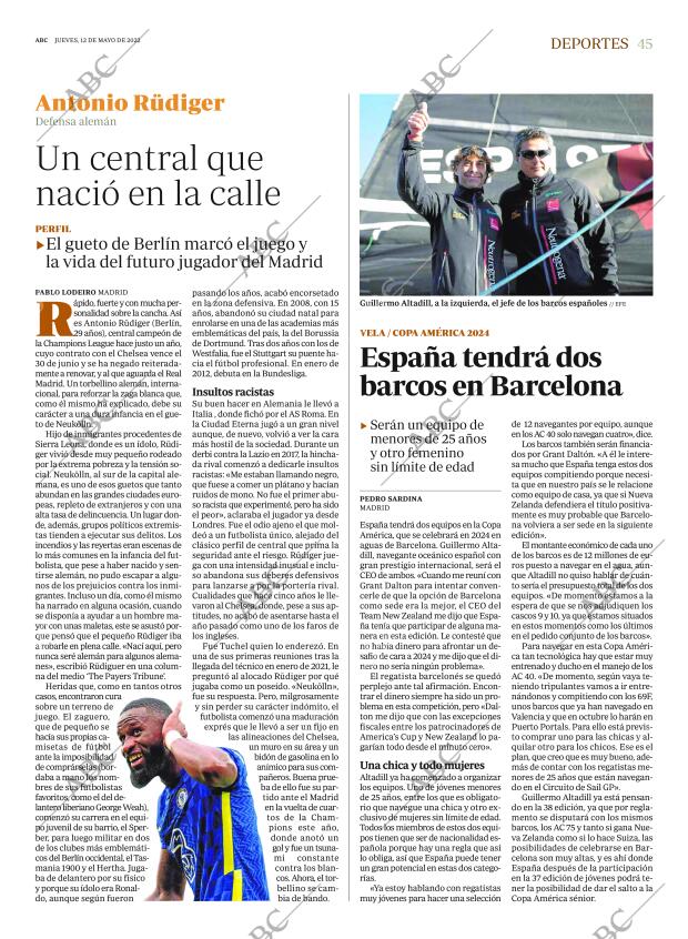 ABC MADRID 12-05-2022 página 45