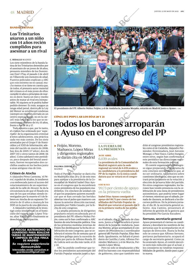 ABC MADRID 12-05-2022 página 48