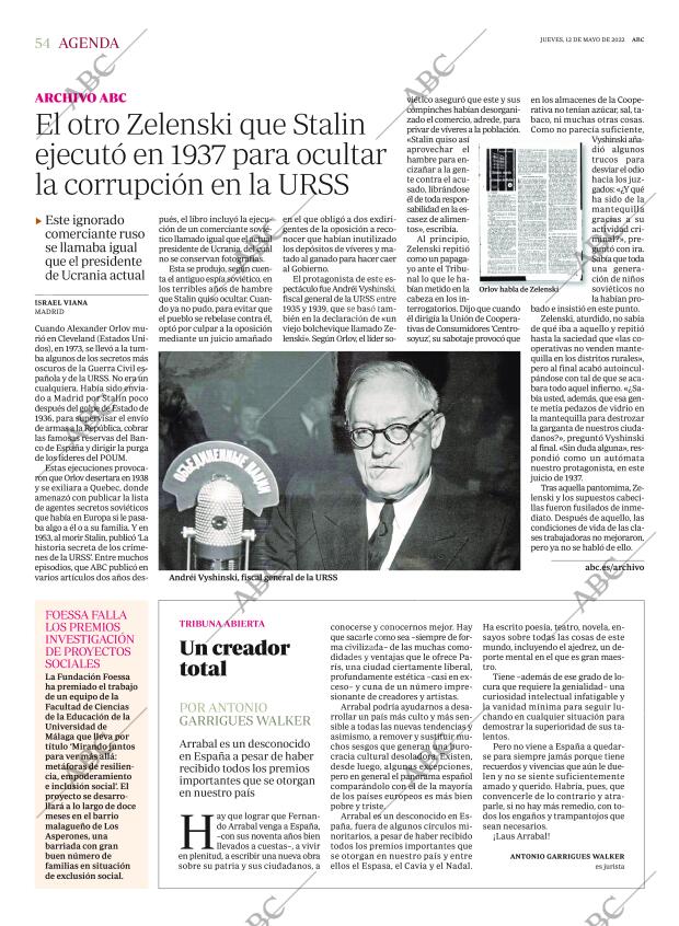 ABC MADRID 12-05-2022 página 54