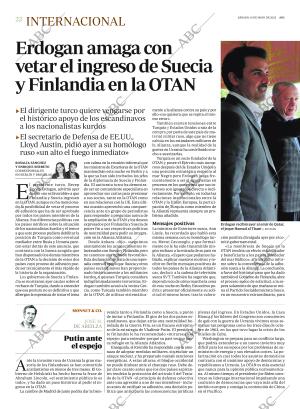 ABC MADRID 14-05-2022 página 22