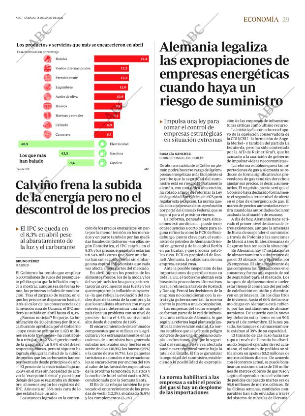 ABC MADRID 14-05-2022 página 29