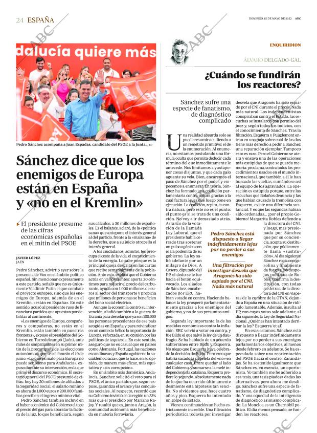 ABC MADRID 15-05-2022 página 24