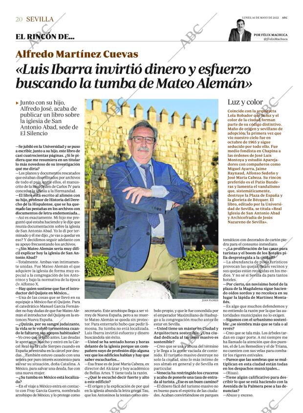 ABC SEVILLA 16-05-2022 página 20