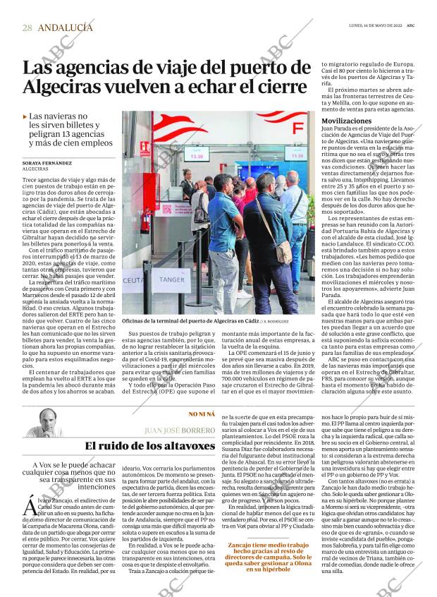 ABC SEVILLA 16-05-2022 página 28
