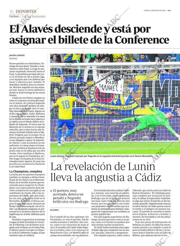 ABC SEVILLA 16-05-2022 página 40