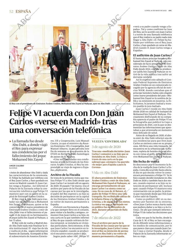 ABC SEVILLA 16-05-2022 página 52